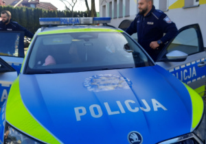 Policjanci w przedszkolu