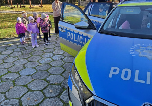Policjanci w przedszkolu