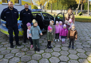 Policjanci w przedszkolu