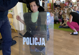 policja w przedszkolu