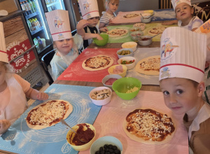 Warsztaty "Małego kucharza" w pizzeri
