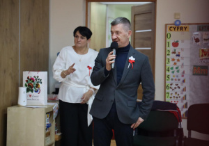 Pani Dyrektor i nasz zaproszony gość