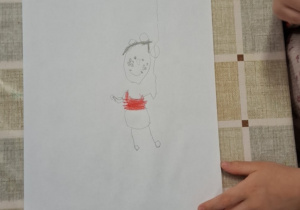 Mój rysunek na 11 listopada.