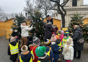 Ubieramy miejską choinkę