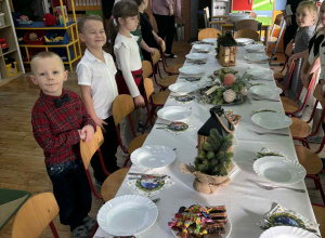 Uroczysty wigilijny obiad