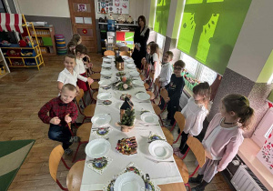 Uroczysty wigilijny obiad