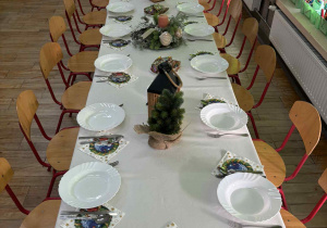 Uroczysty wigilijny obiad