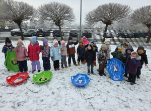 Zabawy na śniegu
