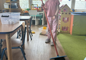 Czystość w sali