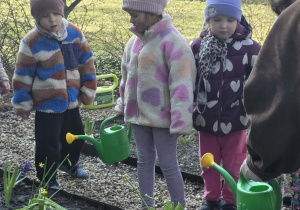 Porządki w ogródku.