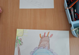 Dwa dinozaury.