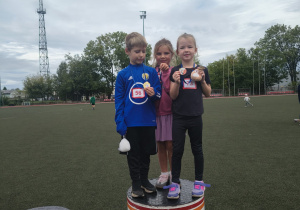Franio, Matylda i Nina na podium!