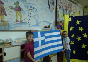flaga Grecji